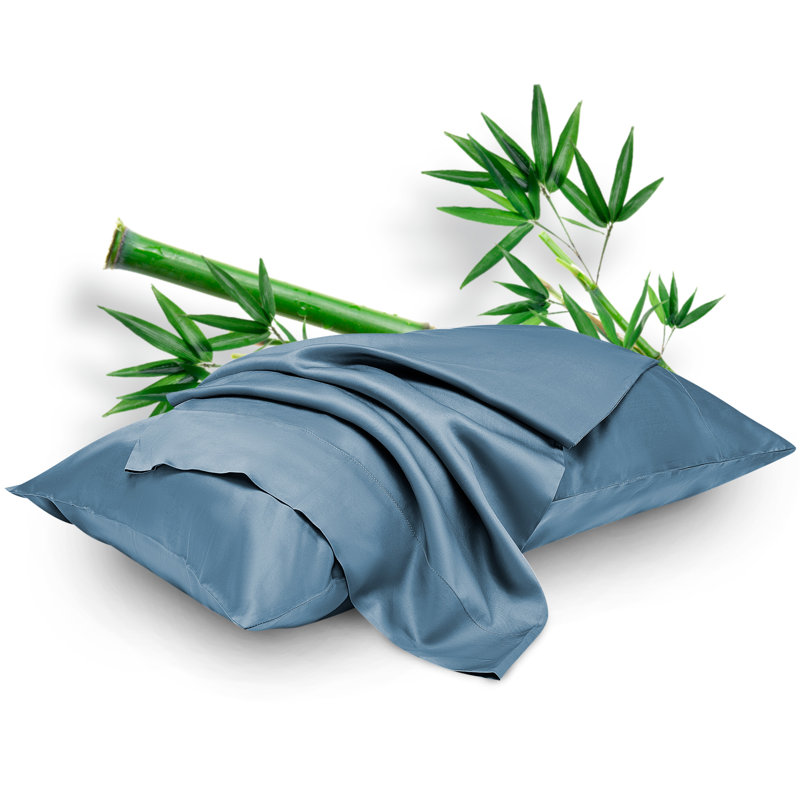 Sateen - Set of 2, Blue, Queen