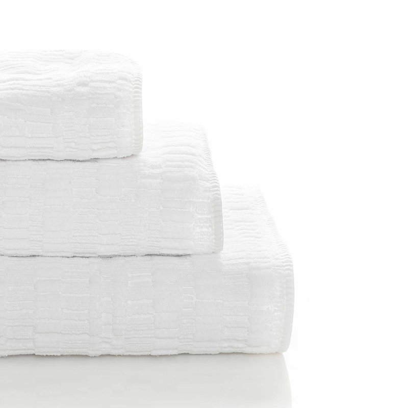 Patch Hand Towel, Small, White