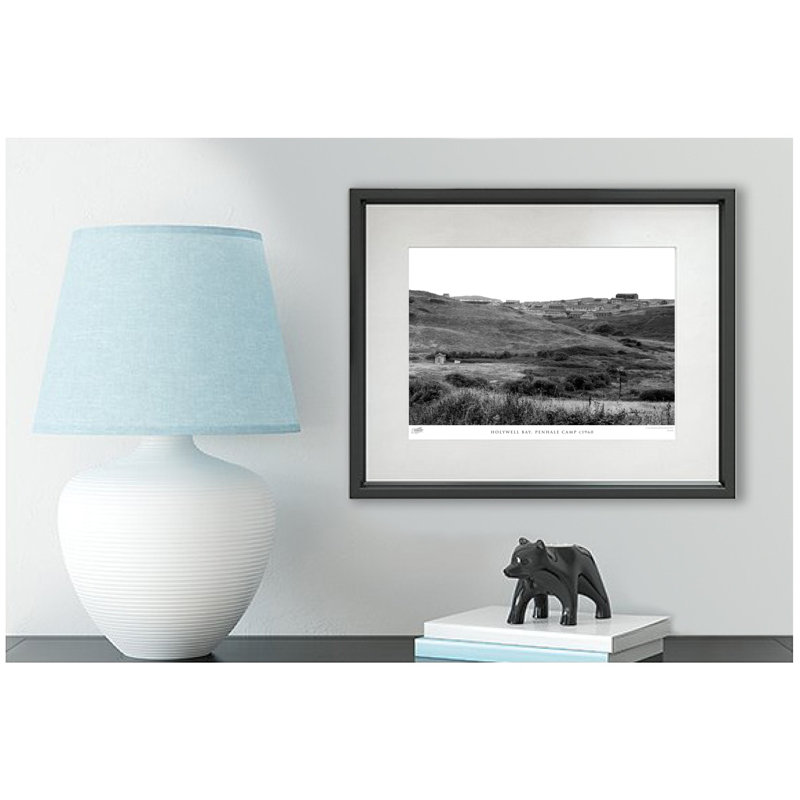 Holywell Bay, Penhale Camp C1960 - Single Picture Frame Print, 40cm H x 50cm W x 2.3cm D