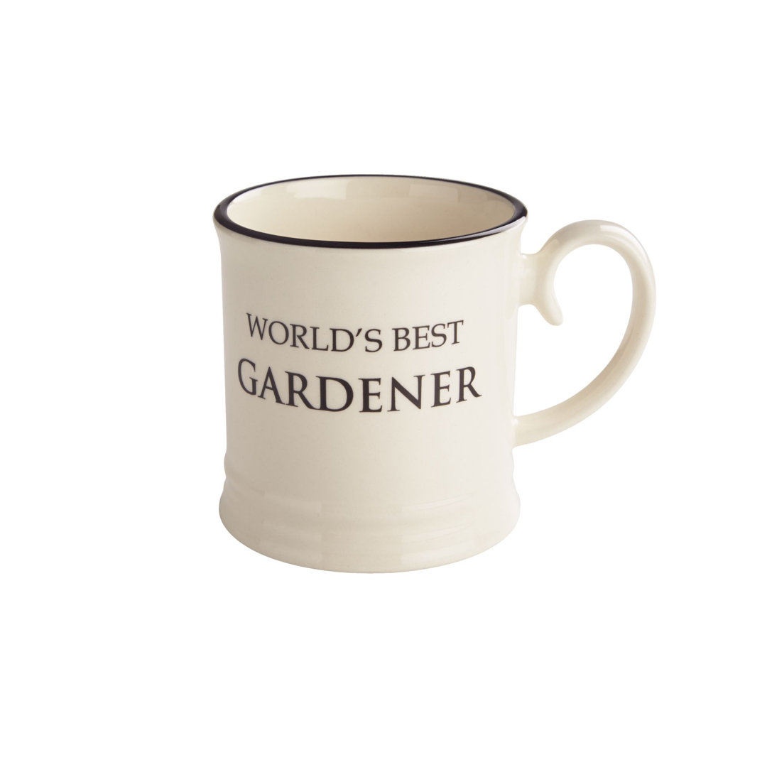 Quips and Quotes "World's Best Gardener" Tankard Mug