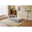 Canapé au sol, canapé à compression, canapé-lit au sol convertible avec accoudoirs à dossier, coussin en futon confortable, tissu chenille, pour la chambre du salon (GRIS CLAIR)-130176668