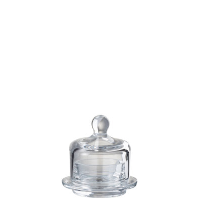 Symple Stuff Etan Glass Butter Dish