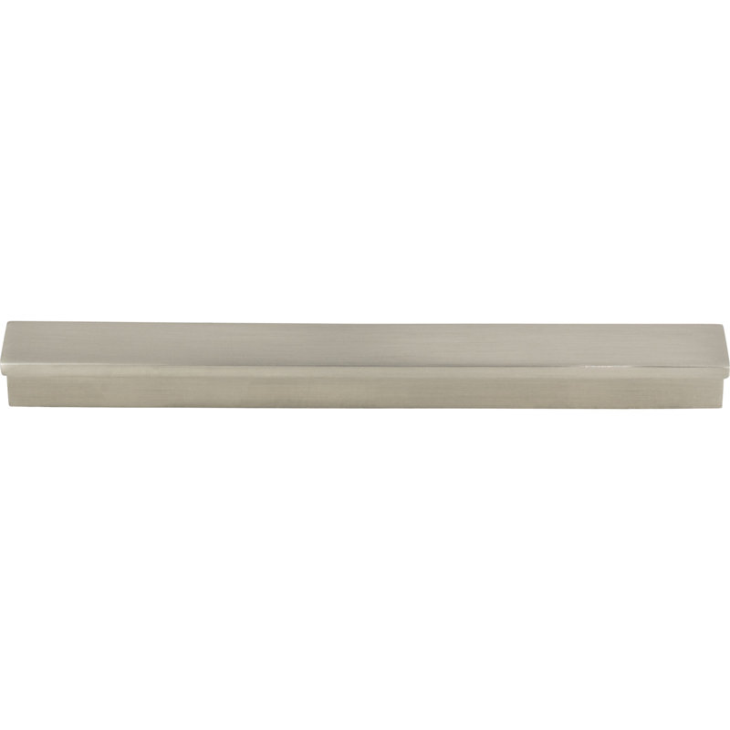 Minetta 7 9/16" Center to Center Finger pull, Polished Chrome, 6 5/16" Center to Center