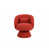Fausse fourrure orange est en rupture de stock