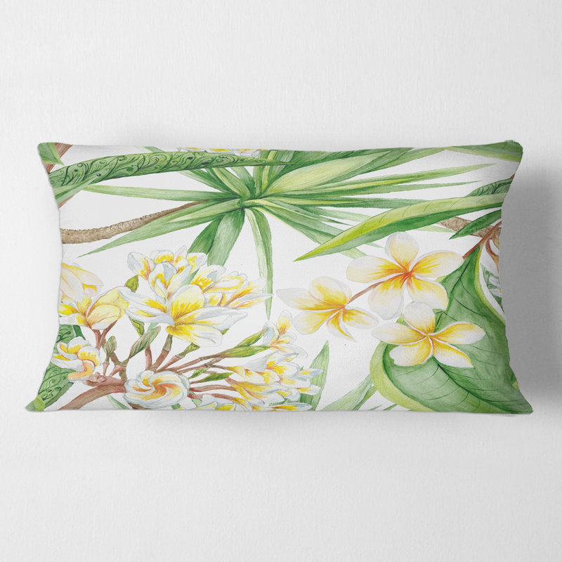 Floral Throw Pillow
