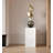 Modern Geometric Fiberglass Floor Ornament