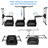  Black Wall Mount for Holds up to 175 lbs