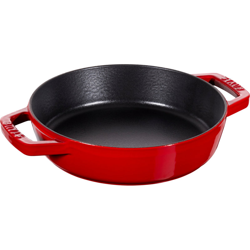 STAUB Cast Iron Fry Pan, Cherry, 20cm