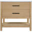 Meuble-lavabo en pierre naturelle et en bois massif 36 po Oakwell-798943801-798943807
