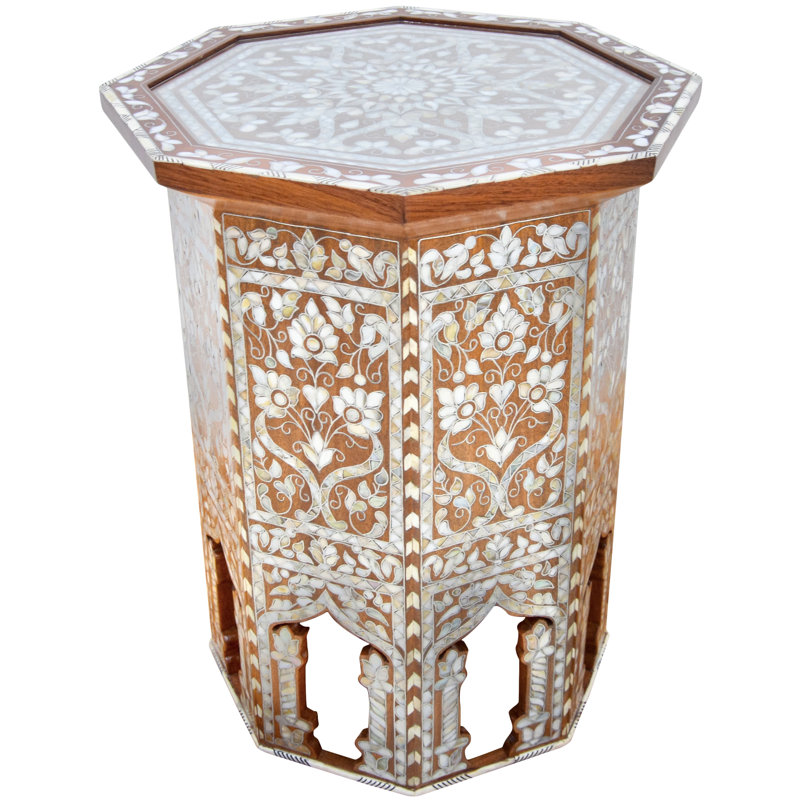 Solid Wood End Table