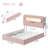 Upholstered Bed Frame, Storage Bed with LED and Charging Station-1041062430-1040684682