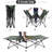 33" Oversized Folding Cot with Carry Bag for Indoor & Outdoor Use, Green