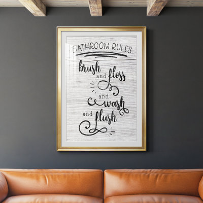 " Bathroom Rules "