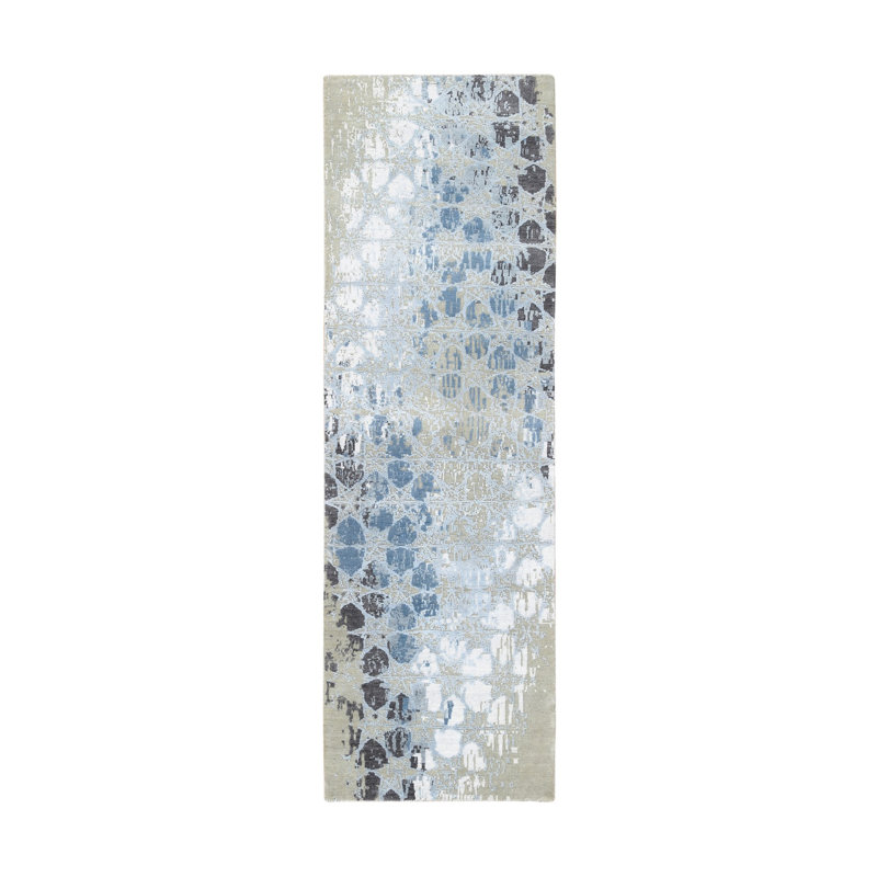 Stiliana One-of-a-Kind 2'6" X 8' New Age Runner Area Rug in