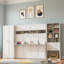 Lit escamotable avec placard, tiroirs, tablettes et bureau-1926784469-1926784470