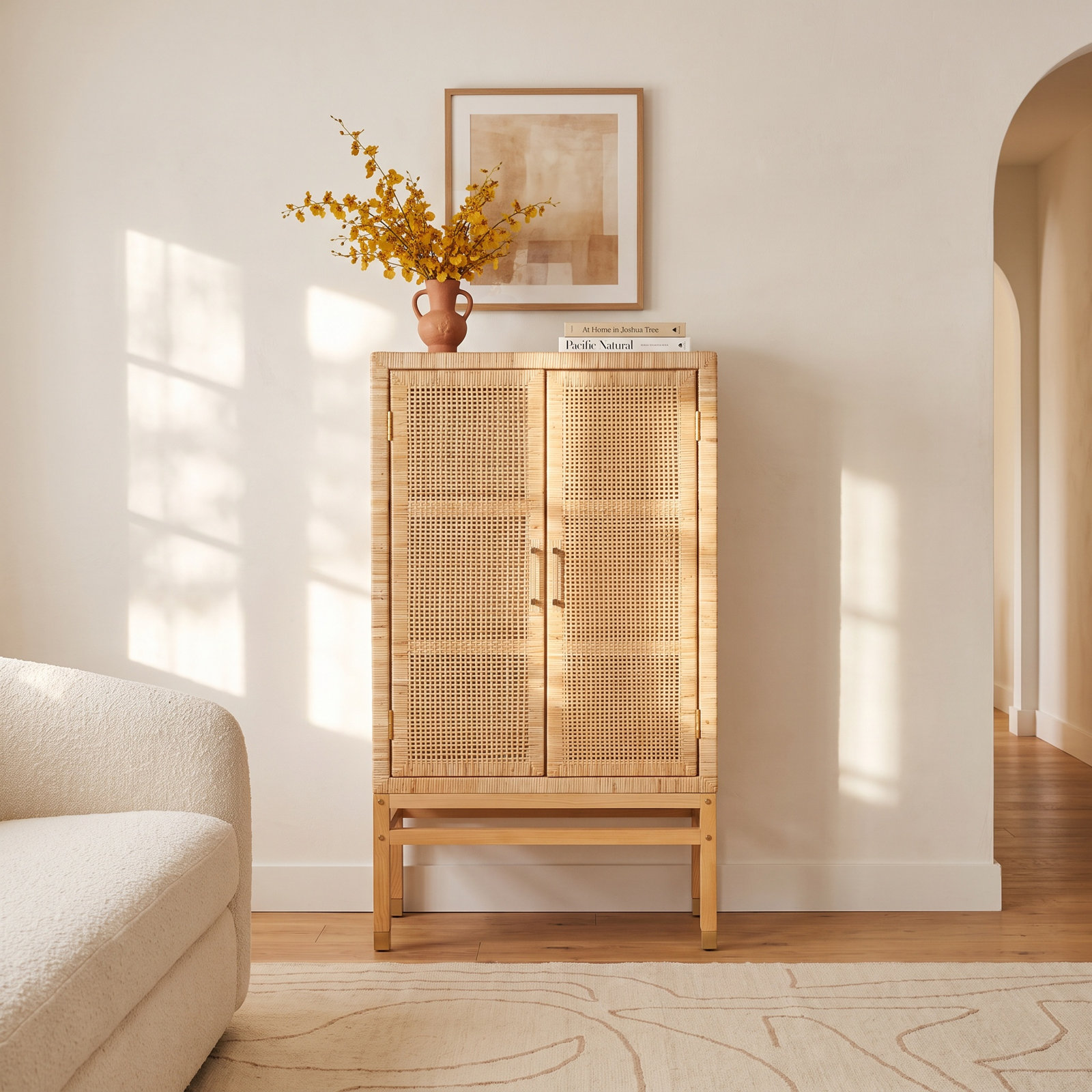 Kacey Accent Cabinet, Natural