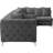 Iyeshia Velvet L-Shaped Sectional Reversible-82749478