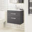 Caillen 610mm Single Bathroom Vanity with Integrated Ceramic Basin-1337843436