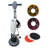 13" Multi-Purpose Commercial Floor Buffer Polisher Machine - Clean, Buff, and Polish with Ease Ideal for Carpets Too Includes Optional Solution Tank, 2 Brushes and 3 Scouring Pads