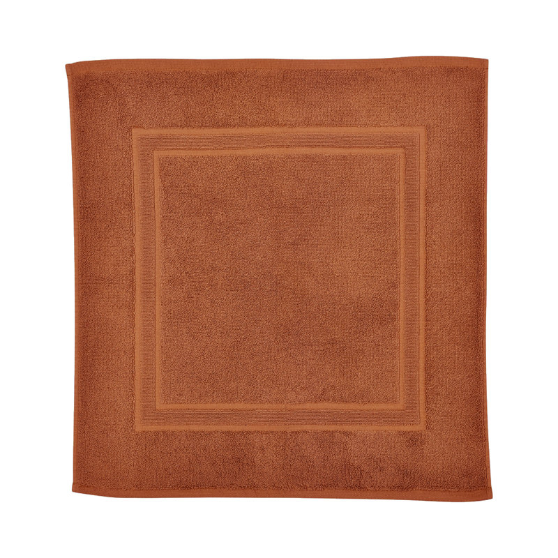 Markieth Non-Slip Bath Mat, Terracotta