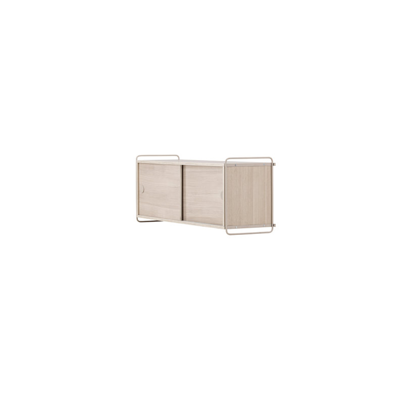 Ruhee 122 Cm Wide Credenza, Whitewash