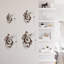 Notes de musique, décoration murale abstraite moderne, décoration murale suspendue-124839978-124839980