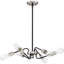 Lustre linéaire moderne 6 lumières Spoutnik-801728613