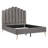 Vilkina Upholstered Metal Platform Bed-70999395