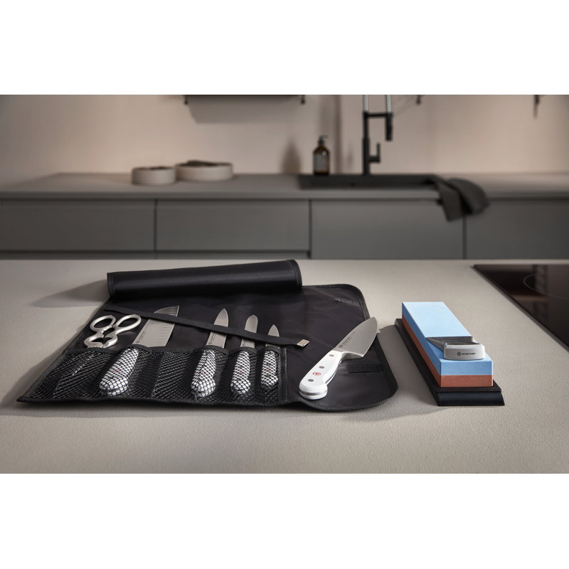WÜSTHOF 8.5" Brushed Stainless Steel Kitchen Shears