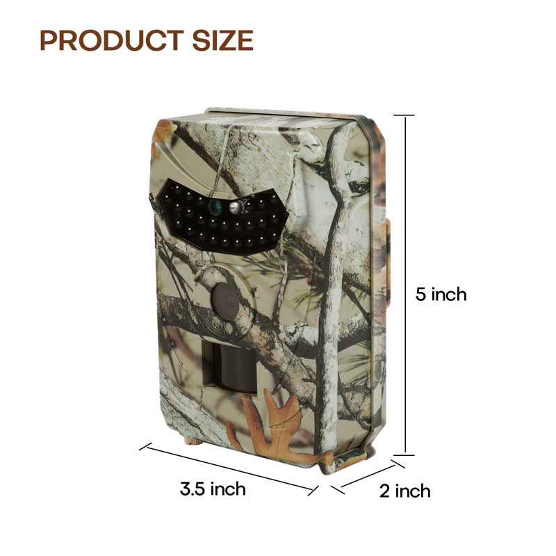 Waterproof Hunting Scouting Trail Camera 1080P Night Vision Faster Trigger Speed
