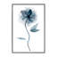 « indigo floral i » par carol robinson, reproduction d’art-49714612-49714622