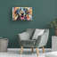 «Animals Happy Dog 6» sur toile par Ray Heere-789270573