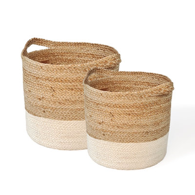 Rosecliff Heights KATA Jute / Sisal Decorative Basket