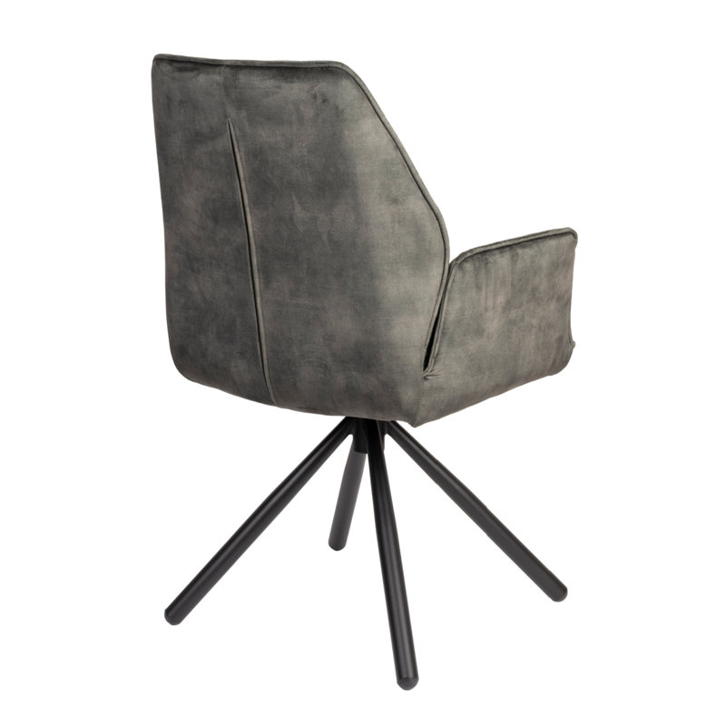 Jamie Upholstered Arm Chair, Green