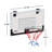 GSE 17"x12" Over-The-Door Pro Basketball Hoop with Basketball & Pump, Mini Basketball Hoop Set
