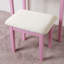 Ensemble coiffeuse et tabouret de maquillage en bois Moniya-1045132534