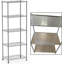 5 Tier Metal Wire Storage Organizer Rack, Shelving Unit