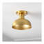 Plafonnier semi-encastré 1 lumière 13 po-1594053884