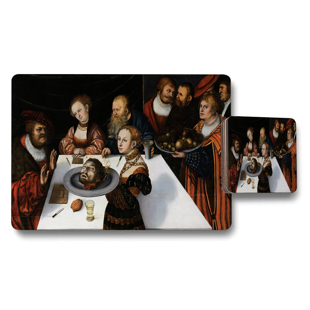 The Last Supper Placemat and Coaster Set for Dining Table