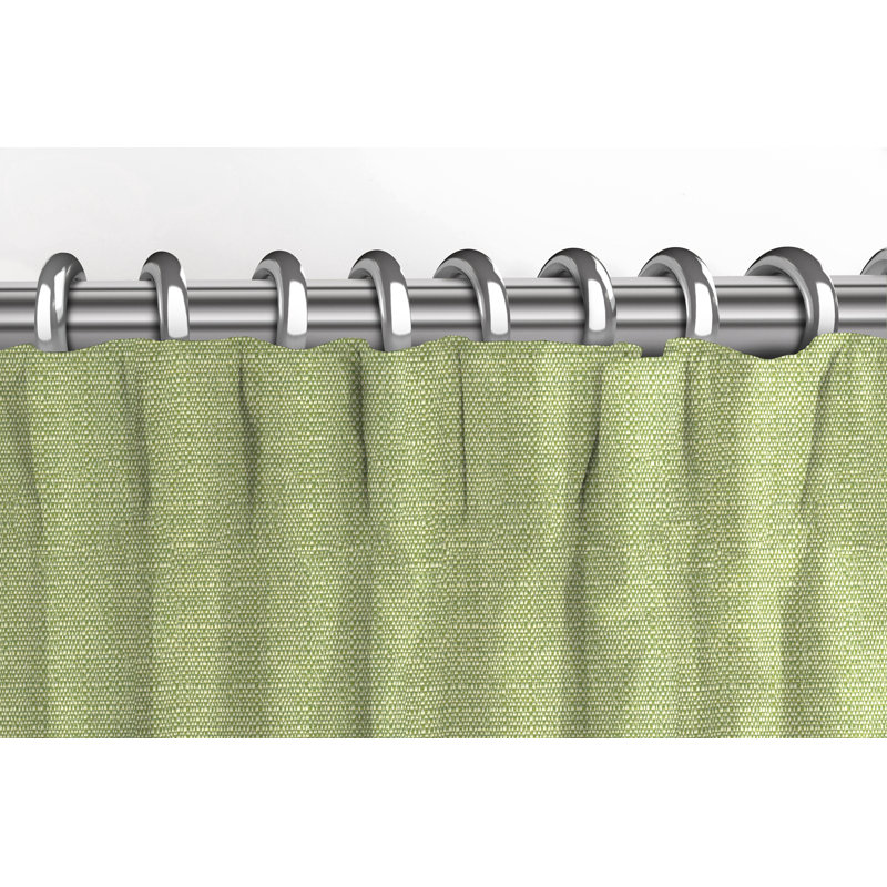 Calijah Blackout Curtain Pair, Width 228 x Drop 228cm, Sage Green