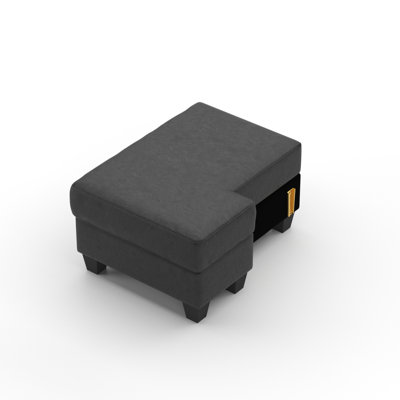 right-Footstool,black