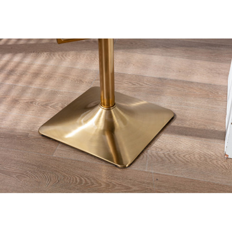 Tabouret pivotant à hauteur réglable, Émeraude