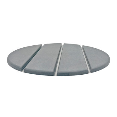 Premium LuxeStone Diatomite Stone Water-Absorbing Saucer