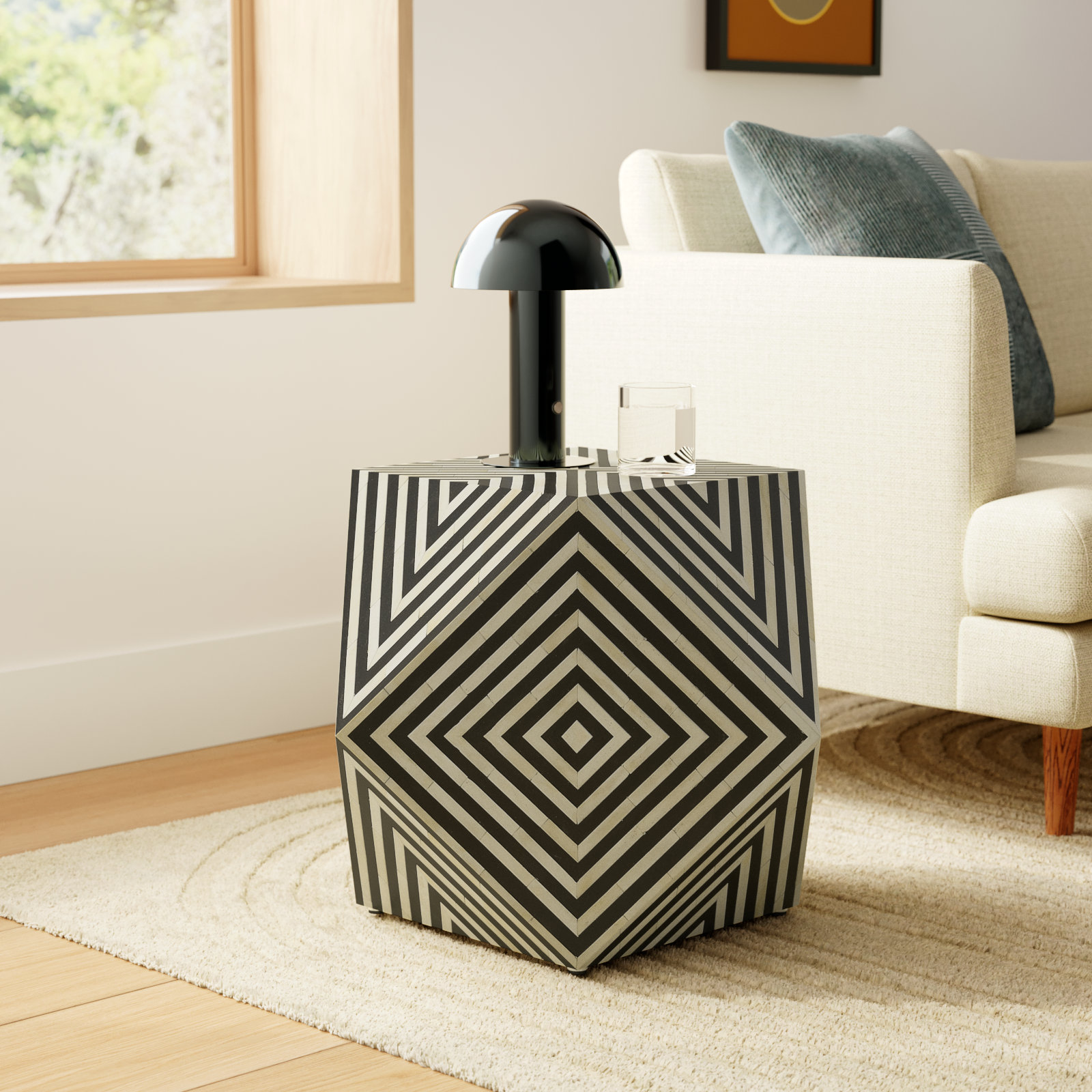 Deco 24" End Table