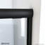 Porte de baignoire semi-encadrée en nickel brossé et verre transparent DreamLine Alliance Pro LT 56 - l 60 po x H 57 3/8 po-61510815