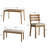 Mavy 5 - Piece Solid Wood Dining Set