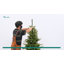 Artificial Christmas Tree with Wooden Stand-1793110767