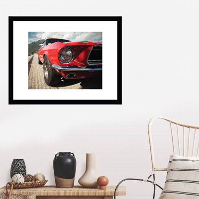 Mustang Bold - reproduction encadrée