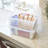 ECR4Kids Letter Size Plastic Tray Organizer with Lids, Large, Storage Bins, 10-Piece-99895654-99895657