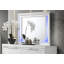 Laveda Pearl White Finish Mirror W/LED-1700095758
